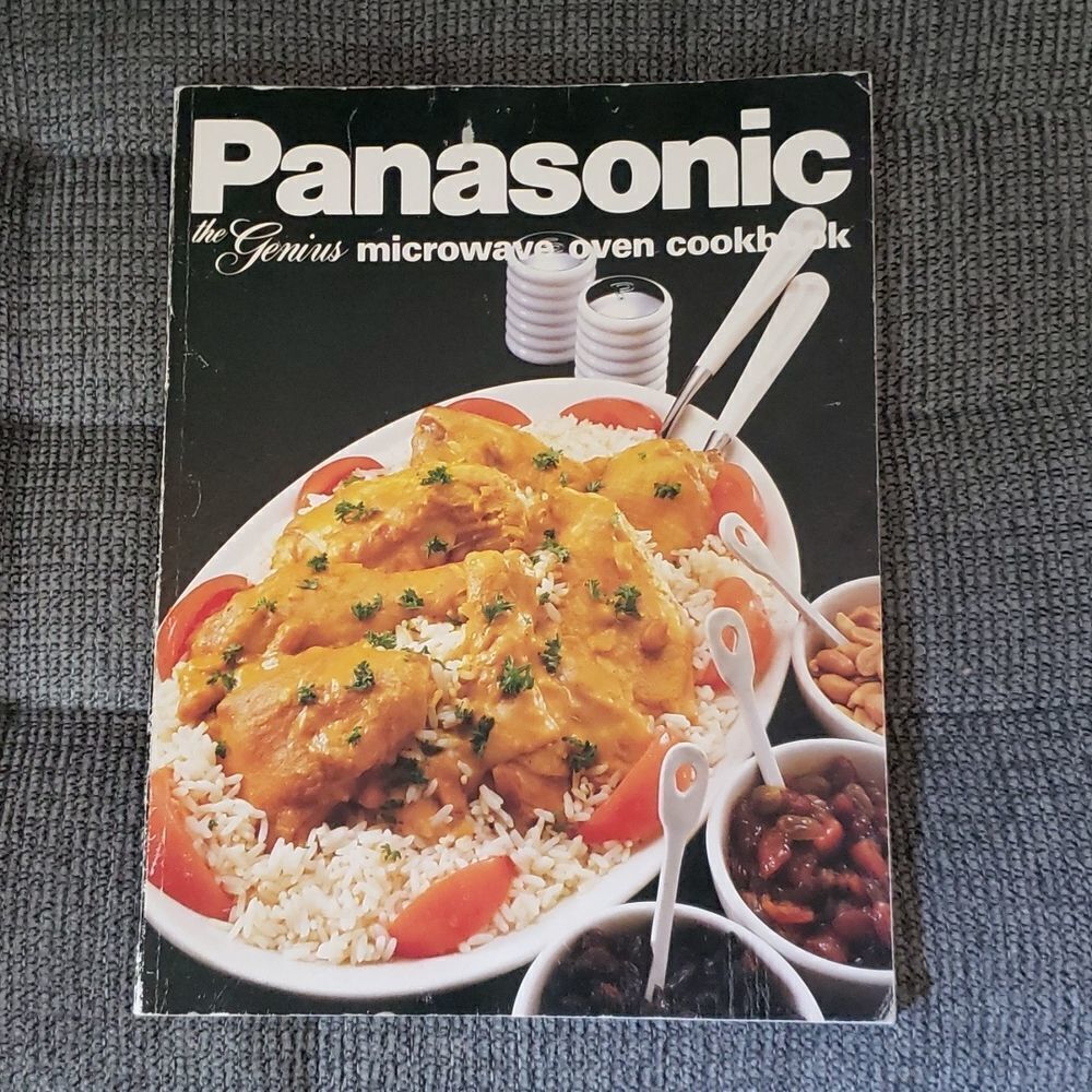 Vintage Panasonic - The Genius - Microwave Oven Cookbook (1980s)